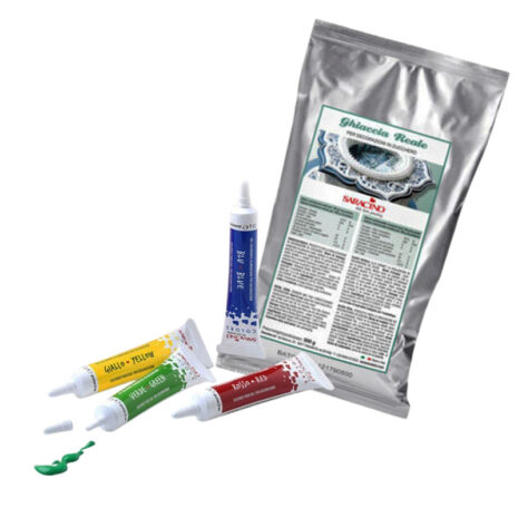 Super Promo 10 Colori in Gel Saracino Colori a Scelta + 500g Ghiaccia Reale Saracino in omaggio
