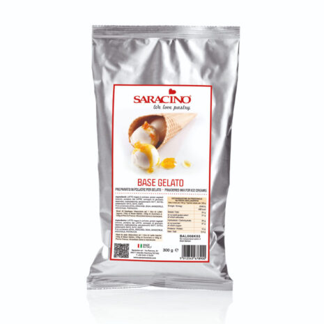 Base Gelato 300g – Preparato Pronto all’Uso per Gelato Artigianale Cremoso