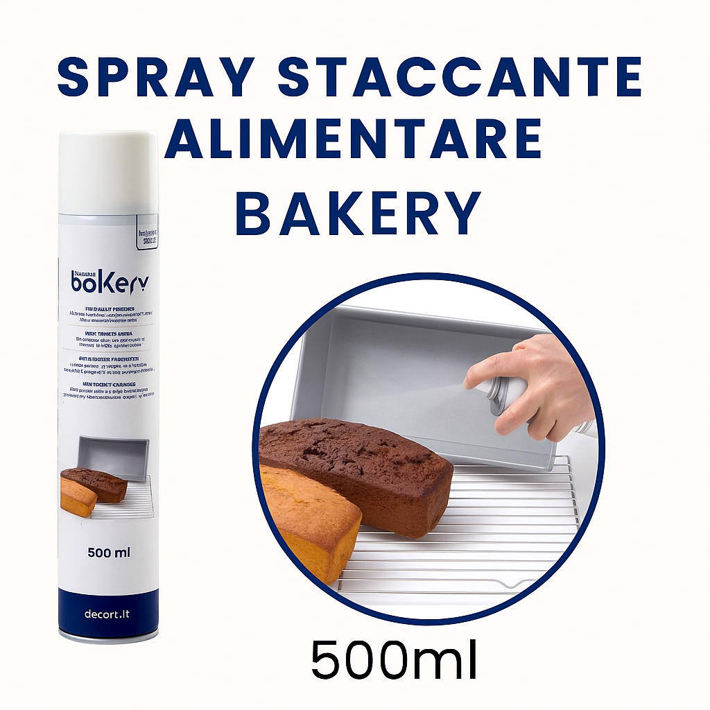 Spray Staccante Alimentare Decora Linea Bakery 500 ml