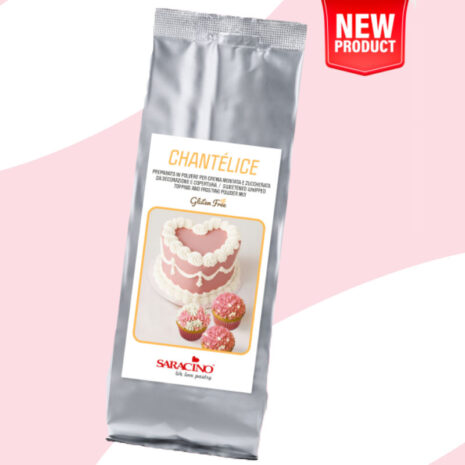 Chantelice Saracino – Crema Montata Professionale per Torte e Cupcakes 500g