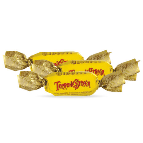 Torroncini Strega Alberti ricoperti di cioccolato fondente – sfusi 250 g senza glutine