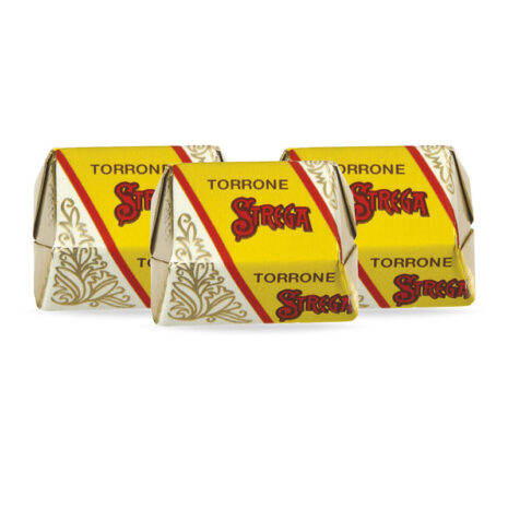 Torrone Strega Alberti Mignon ricoperto di cioccolato fondente 74% – confezione 250 g senza glutine