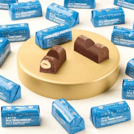 Lingottino Venchi Nocciolato Latte Senza Zuccheri Aggiunti 1 kg – Cioccolatini al Latte con Nocciole Piemonte IGP | Venchi Sfusi Premium