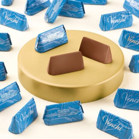 Gianduiotto Venchi Senza Zuccheri Aggiunti 1 kg – Praline Gianduia Cacao e Nocciola | Cioccolatini Venchi Sfusi Premium