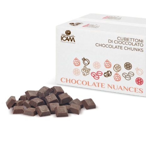 Chunks Latte e Caffè ICAM – Cioccolato per Panettoni e Grandi Lievitati 500g