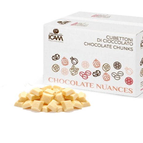 Chunks Limone ICAM – Cioccolato al Limone per Panettoni e Grandi Lievitati 500g