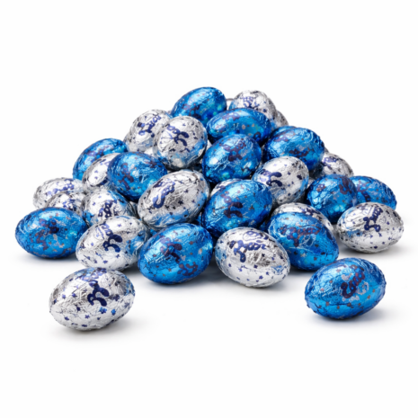 Ovetti di Cioccolato Baci Assortiti al Latte e Fondente, Sacchetto da 500 g, Incartati Singolarmente, Ideali per Pasqua e Feste