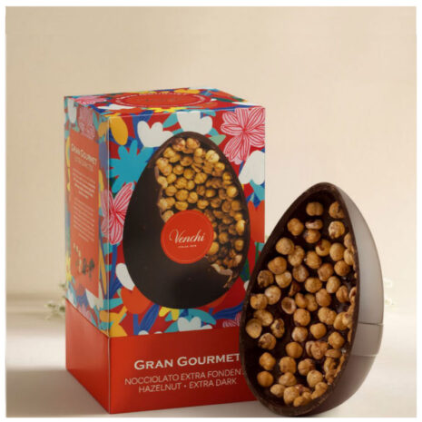 Uovo Venchi Gran Gourmet Nocciolato Extra Fondente 70% 540 g