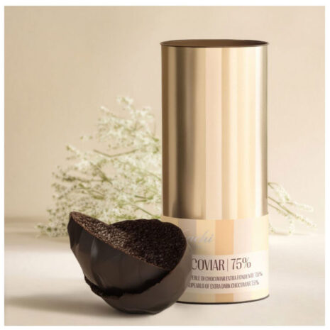 Uovo Chocoviar 75% Venchi 350 g – Uovo di Cioccolato Extra Fondente Premium