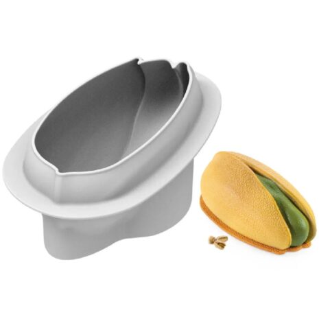 PISTACCHIO 750 Silikomart stampo silicone per dessert frutta realistica