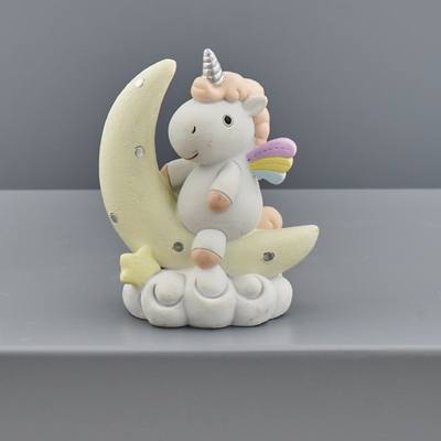 Unicorno Arcobaleno Rosa Grande – Kit da 6 pezzi