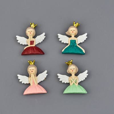 Magnete Fatina con Coroncina 4 Assortiti – Kit da 12 pezzi