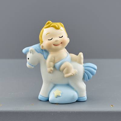 Bimbo su Cavallino Celeste – Kit da 12 pezzi
