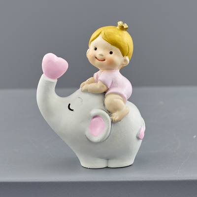Bimba su Elefante Rosa – Kit da 12 pezzi