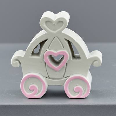 Soggetto Piatto Carrozza Rosa – Kit da 12 pezzi