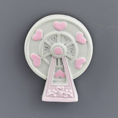 Magnete Ruota Panoramica Rosa – Kit da 12 pezzi