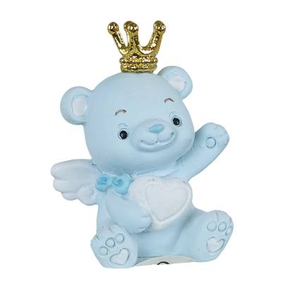 Orsetto Celeste con Cuore Piccolo – Kit da 12 pezzi