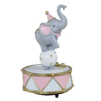 Circus Carillon Elefante Rosa