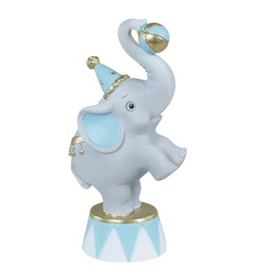Circus Elefante Celeste su Pedana – Kit da 8 pezzi