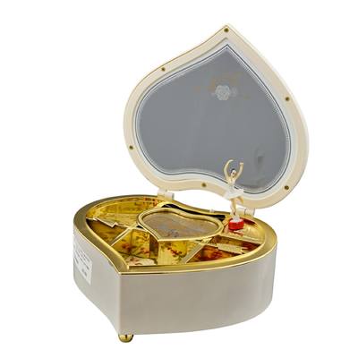 Carillon Cuore Grande Con Ballerina