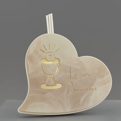 Bomboniera Comunione Heart Calice Gold Profumatore - Kit 6 pezzi