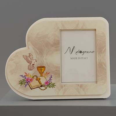 Bomboniera Comunione Heart Color Portafoto - Kit 6 pezzi