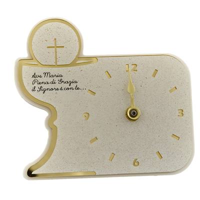 Bomboniera Comunione Orologio Calice Plex Oro - Kit 6 pezzi