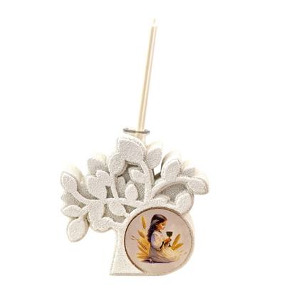 Bomboniera Comunione Oro Bimba Profumatore Albero Piccolo - Kit 6 pezzi