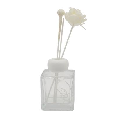 Bomboniera Comunione Profumatore 200 ml Bianco Gold/Bimba - Kit 6 pezzi