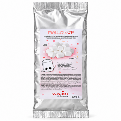 MallowUp Preparato per Marshmallow 500 g Saracino